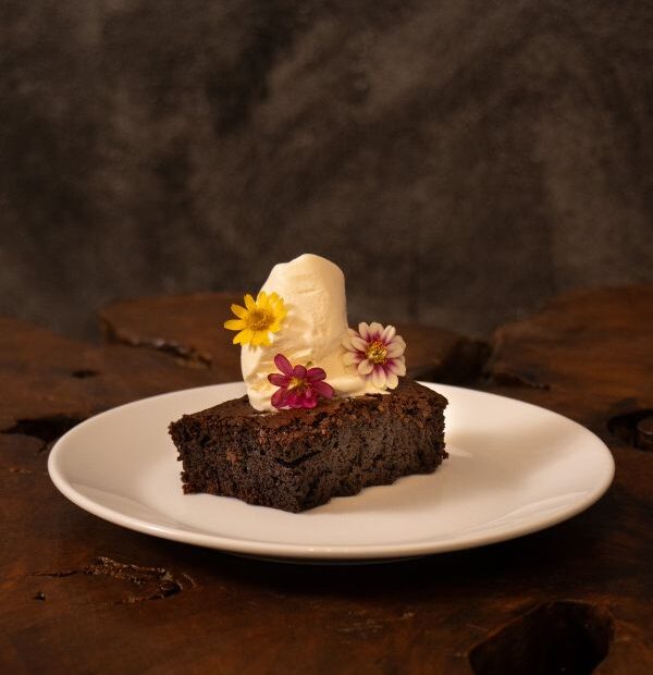 Brownie And Ice Cream