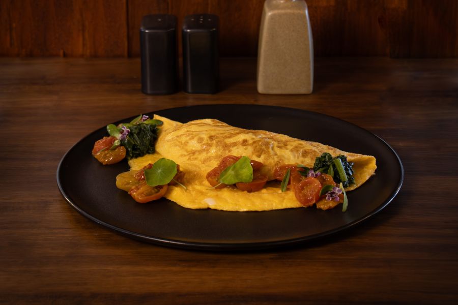 Spinach Omelette