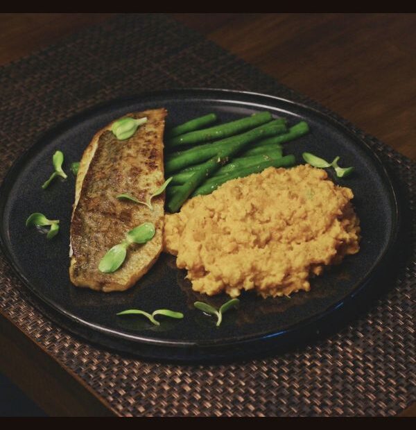 Pan Seared Sea Bass 600 750